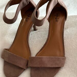 Style & Co. Women's Brown Suede Heels